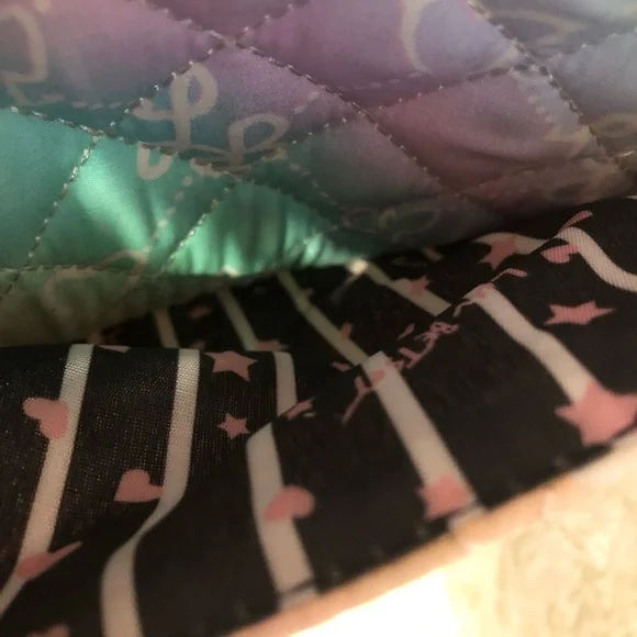 Luv Betsey Betsey Johnson Colorful Pastel Quilted Women's Bag - Picture 13 of 16